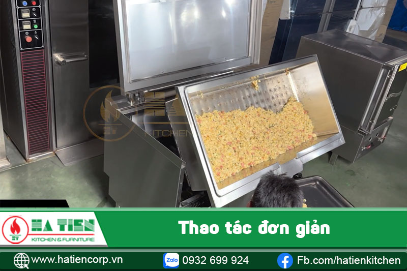 Chảo tay quay công nghiệp - Hà Tiên tư vấn theo công suất và workflow bếp