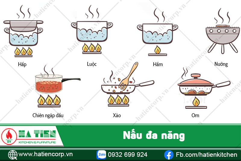 Chảo tay quay công nghiệp - Hà Tiên tư vấn theo công suất và workflow bếp