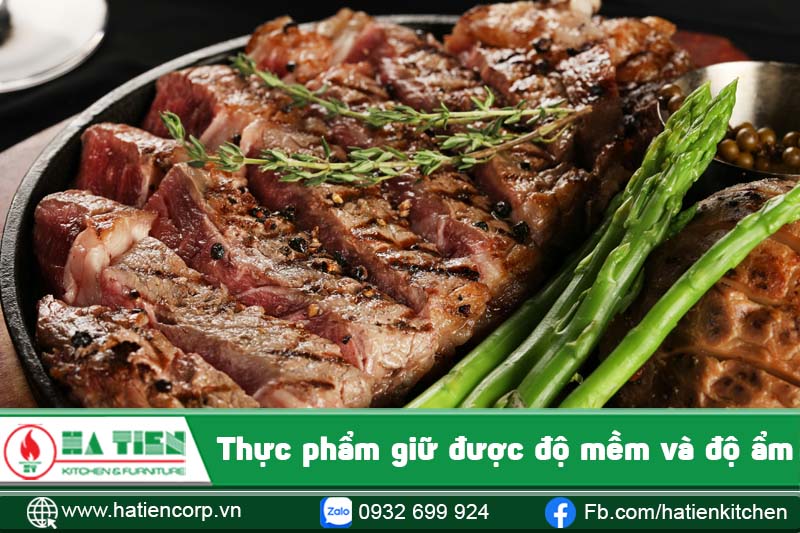 Thực phẩm giữ được độ mềm và độ ẩm