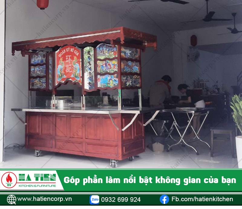 Xe hủ tíu người Hoa tại Hoàn Ký Mì Gia