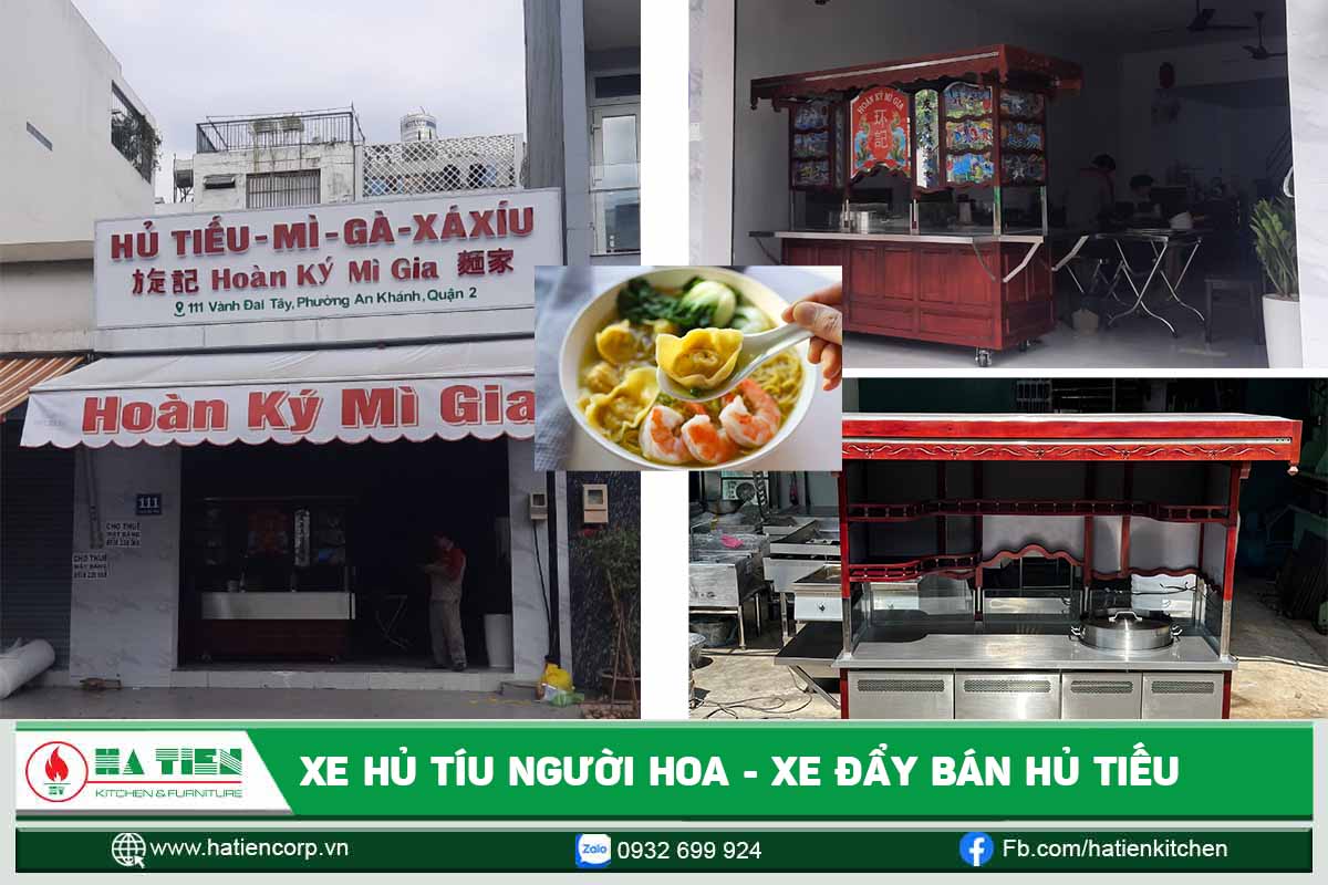 Xe hủ tíu người Hoa - Xe hủ tiếu Hoàn Ký Mì Gia