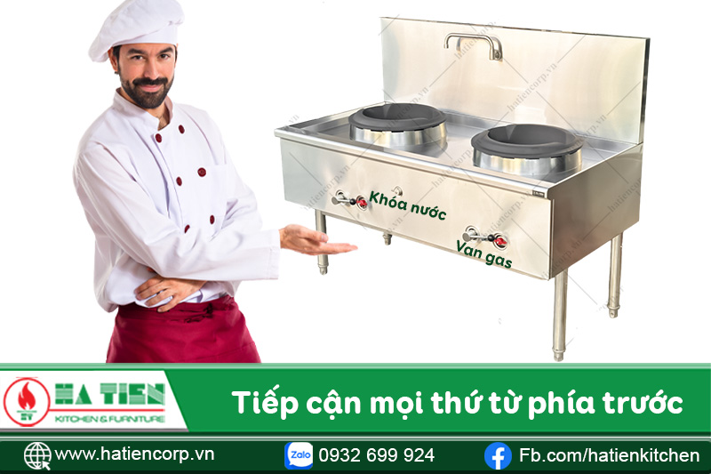 Thiết kế bếp á thân thiện với người sử dụng