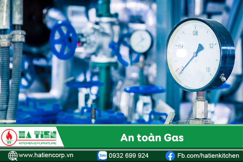Trang bị van gas an toàn