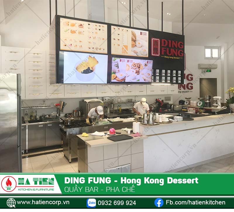 Chất liệu inox nhập khẩu, đem đến sự đồng bộ, thẩm mỹ, vệ sinh