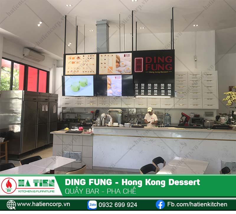 Mang đến sự sang trọng cho không gian nhà hàng