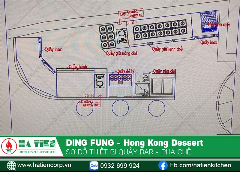 Lối đi nhân viên được bố trí hợp lý, đảm bảo làm việc hiệu quả