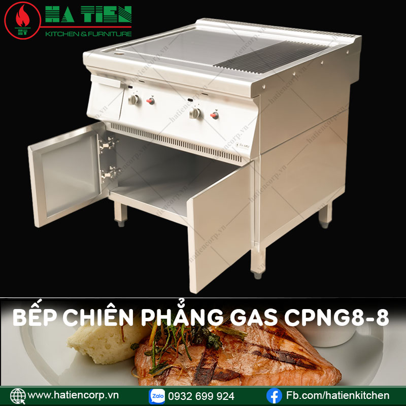 bếp chiên phẳng gas