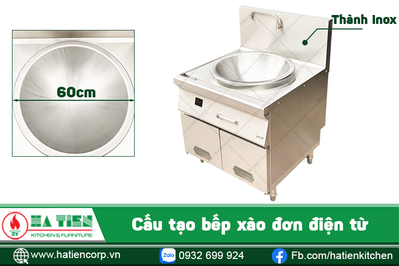 cấu tạo bếp xào điện từ BACE1H8-8