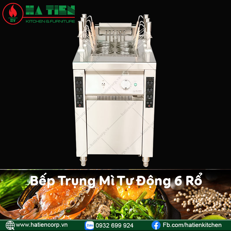 bếp trụng mì điện tự động Hatiencorp