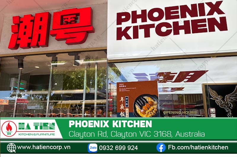 PHOENIX KITCHEN, Địa chỉ: shop 2/367/369 Clayton Rd, Clayton VIC 3168, Australia