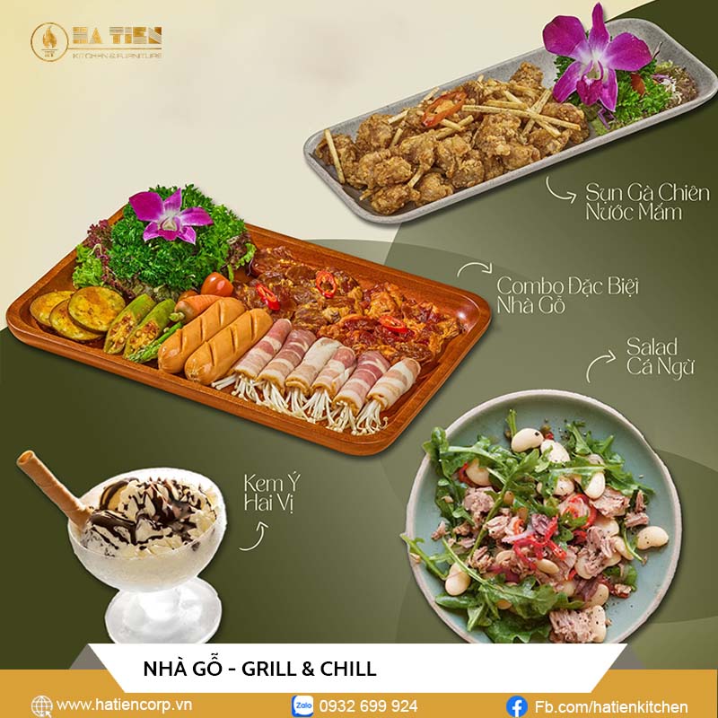Thực đơn món ăn đa dạng