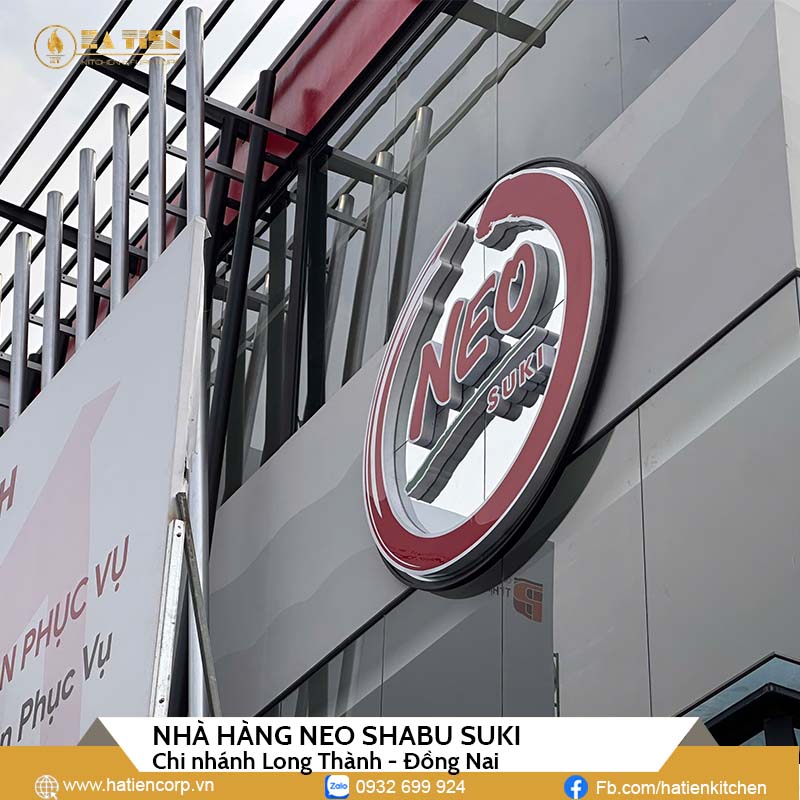 Nhà hàng Neo Shabu Suki tại Long Thành đang trong quá trình xây dựng