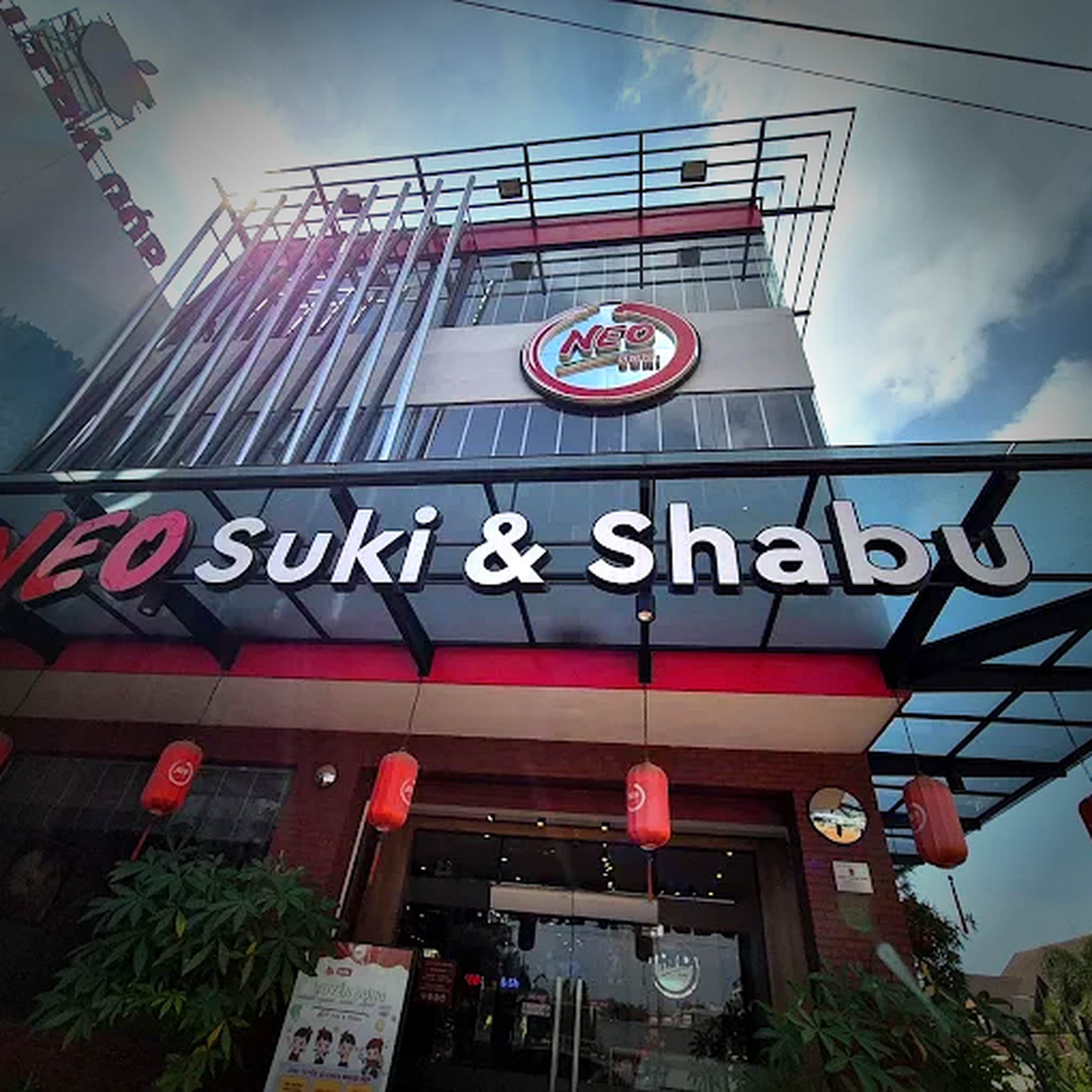 thiết kế bếp nhà hàng NEO SUKI