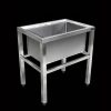 Bồn rửa bát 1 hố inox công nghiệp Hatiencorp – Gọn gàng, bền bỉ, tối ưu không gian bếp