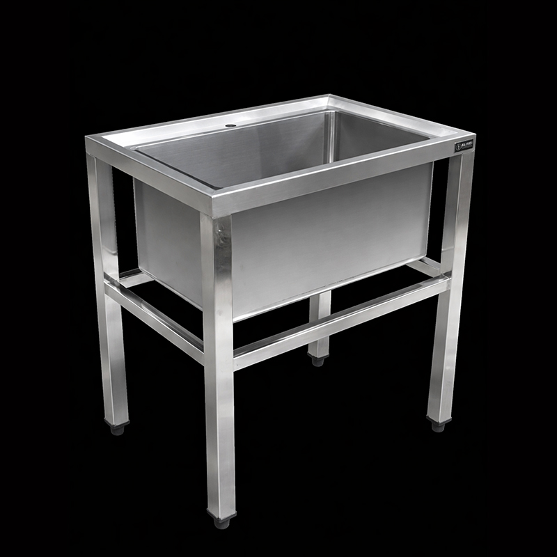 Bồn rửa bát 1 hố inox công nghiệp Hatiencorp – Gọn gàng, bền bỉ, tối ưu không gian bếp