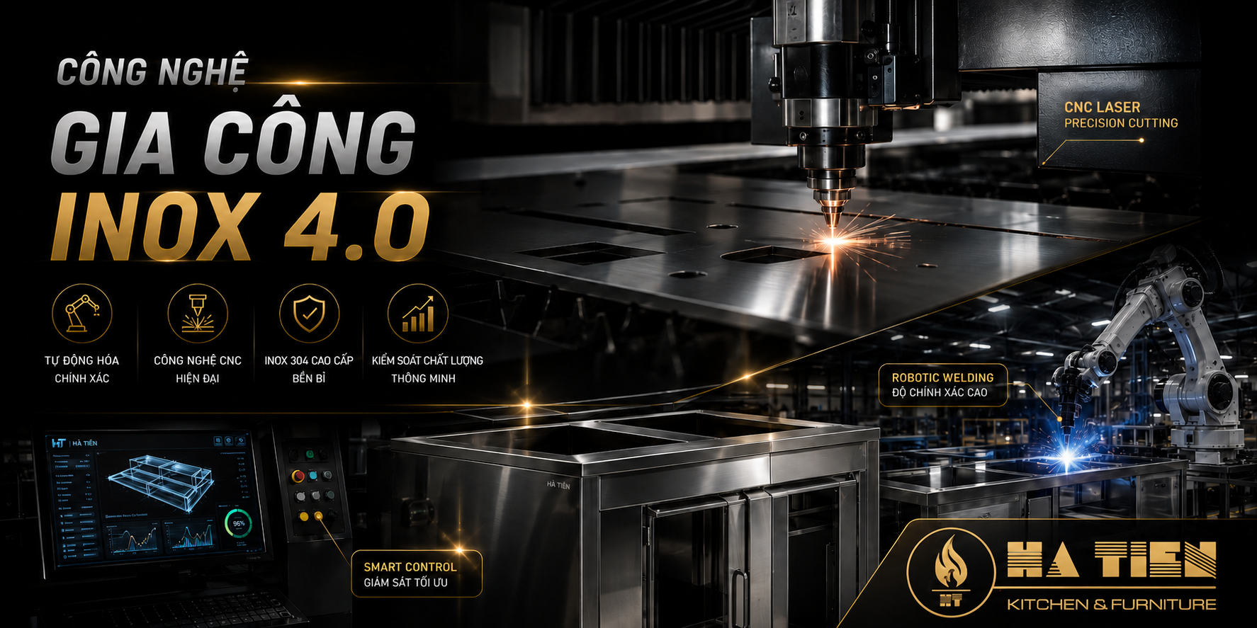 Công nghệ gia công Inox 4.0