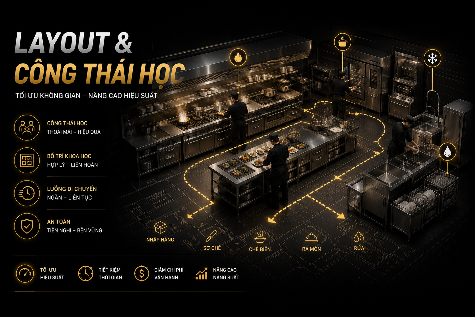 Layout và Công thái học