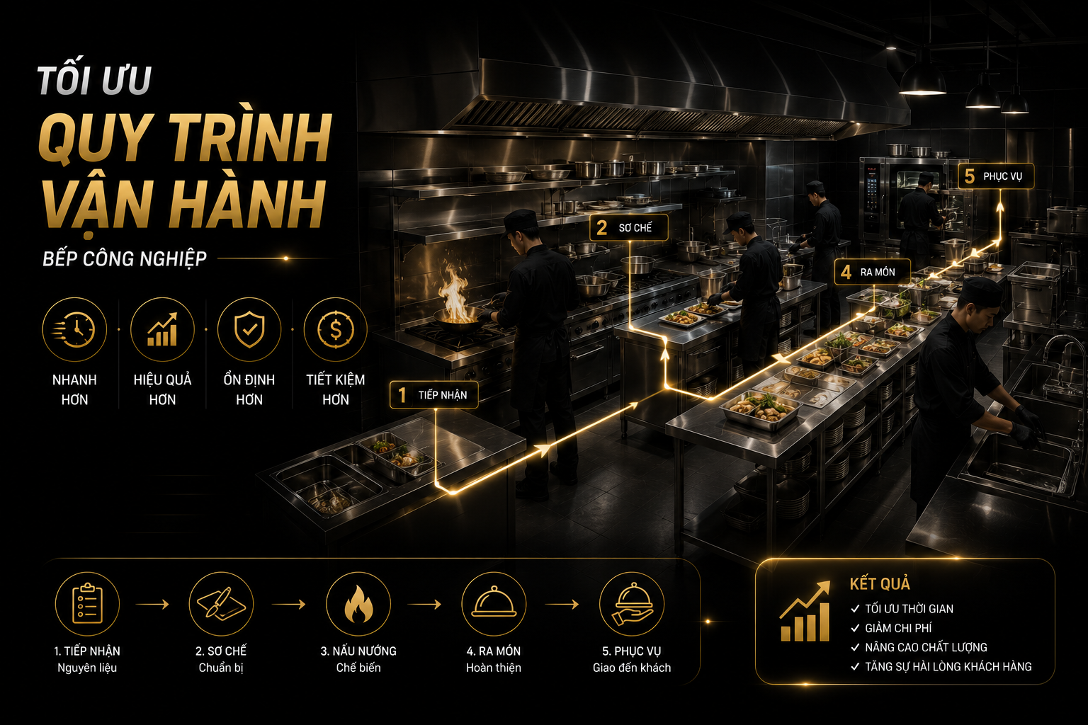 Tối ưu quy trình vận hành