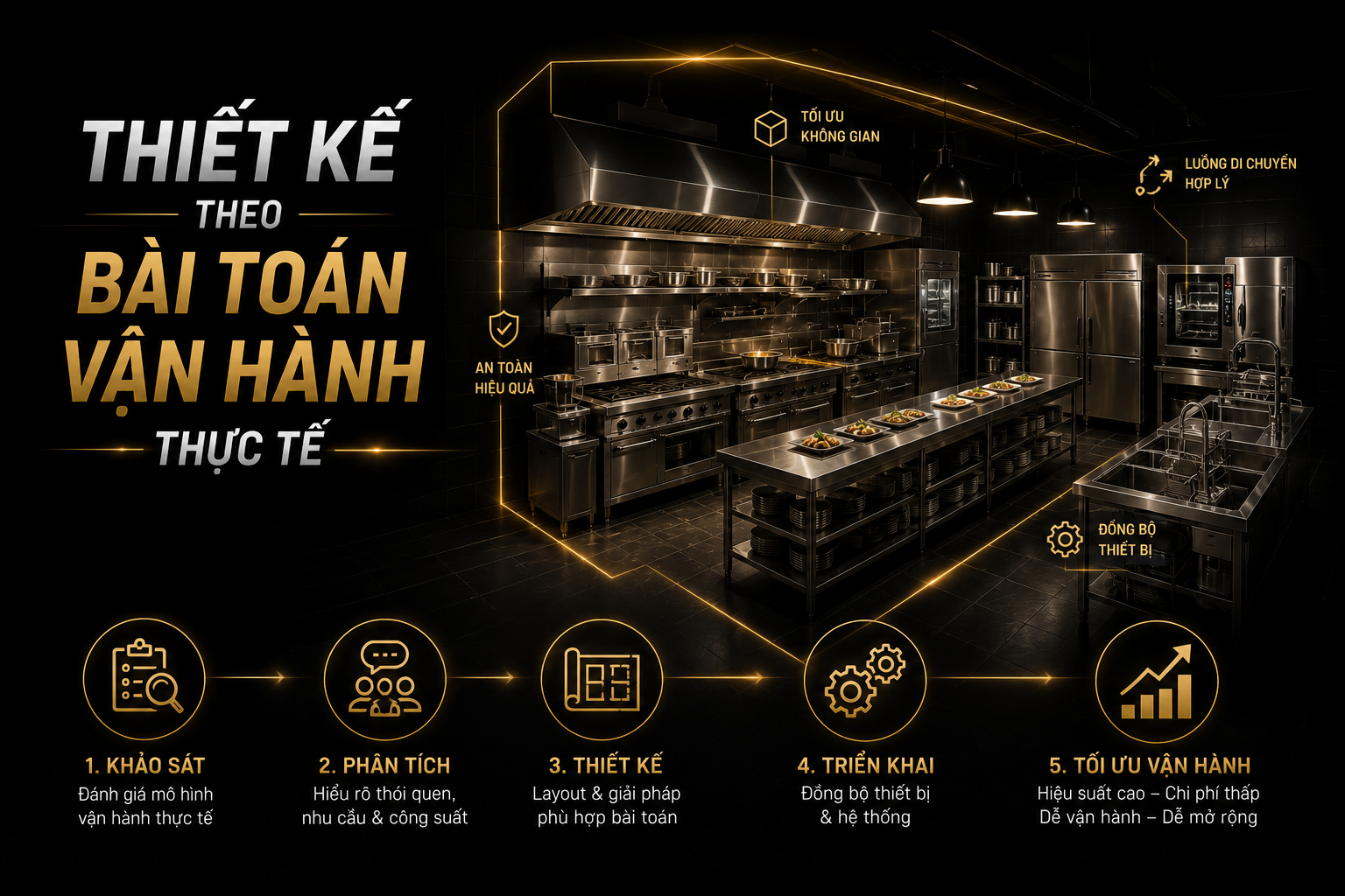 Thiết kế theo bài toán vận hành thực tế