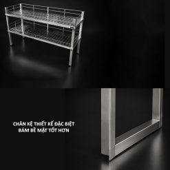 Chân kệ chắc chắn, chịu lực tốt