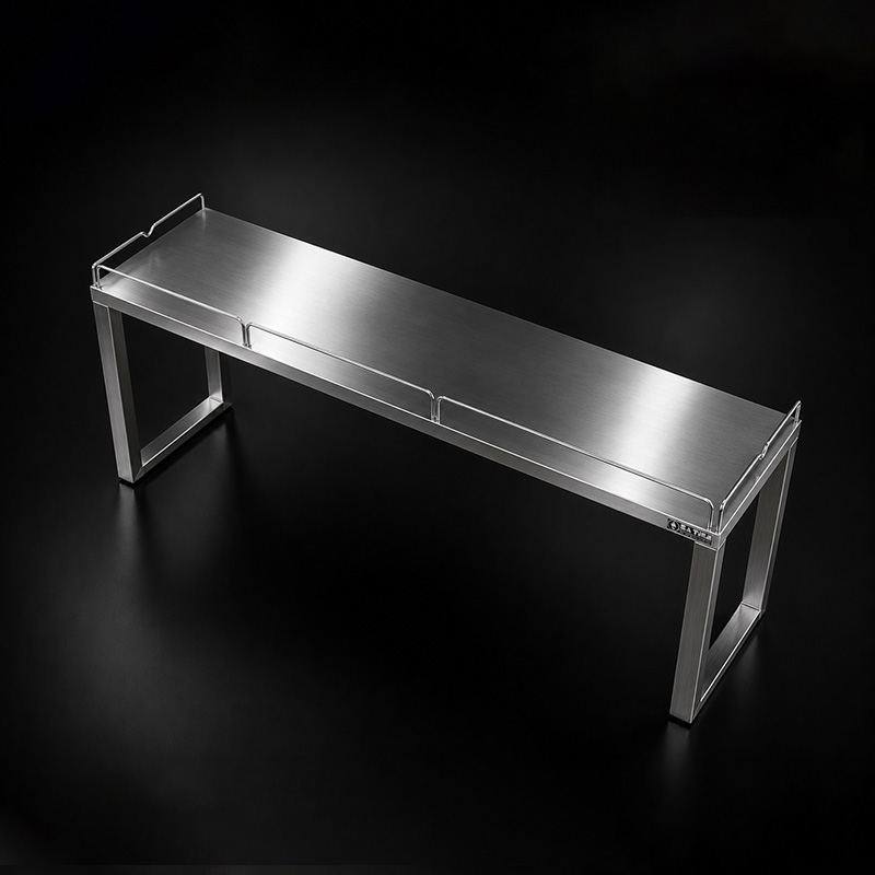 Bề mặt inox sáng bóng, dễ vệ sinh