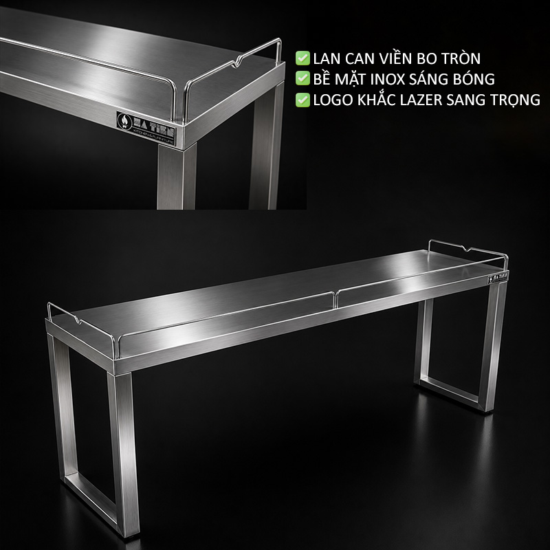 Thiết kế mặt phẳng rộng rãi, dễ sắp xếp vật dụng