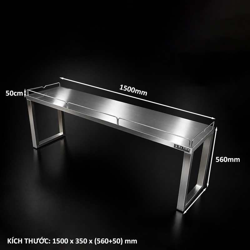 Kệ phẳng để bàn – giải pháp sắp xếp tiện lợi cho bếp, quầy bar và khu vực trưng bày
